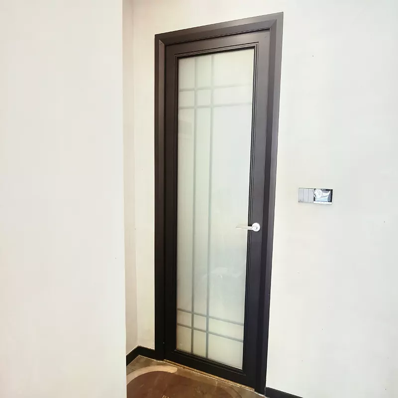Ușă glisantă pentru baie din aliaj de aluminiu