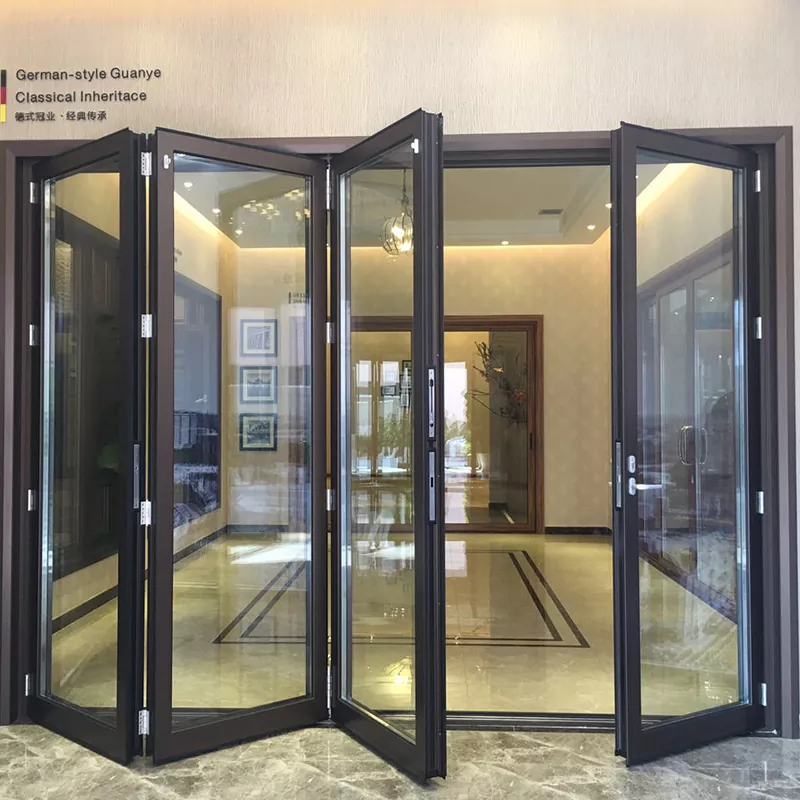 Ușă Pliabilă Din Aliaj De Aluminiu Cu Izolație Termica