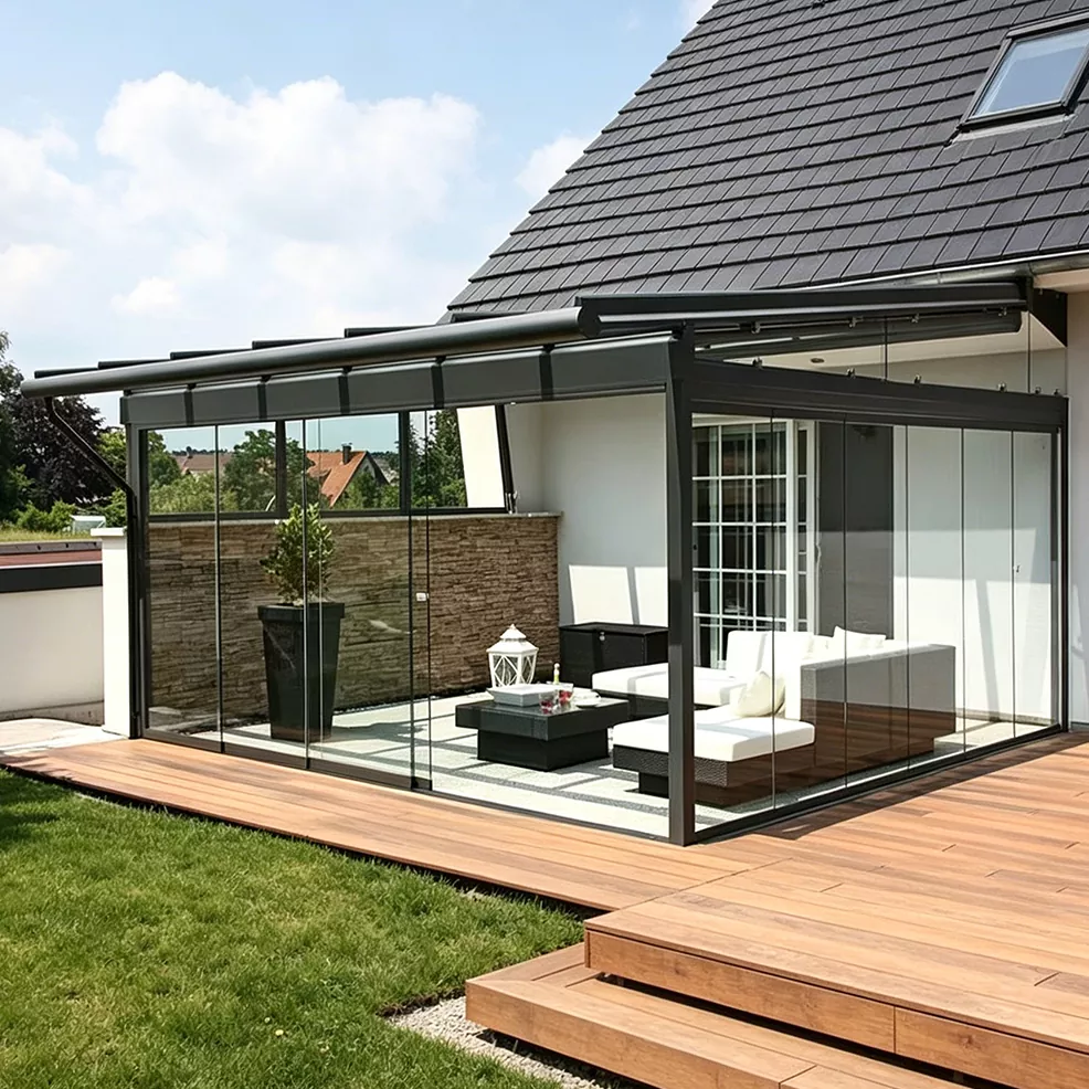 Parasolar din aliaj de aluminiu pentru solar