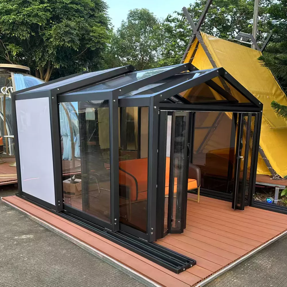 Sunroom retractabil automat