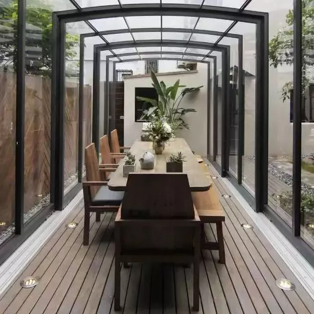Automatic Retractable Sunroom