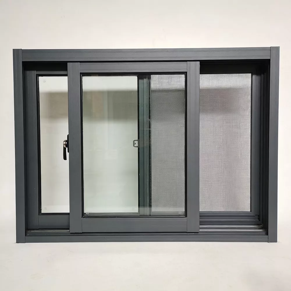 Fereastră neizolante din aliaj de aluminiu cu tifon Fereastră neizolante din aliaj de aluminiu cu tifon