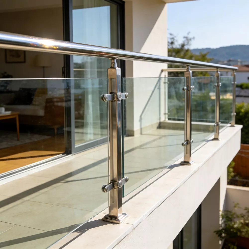 Balustrade din sticlă din oțel inoxidabil Balustrade din sticlă din oțel inoxidabil